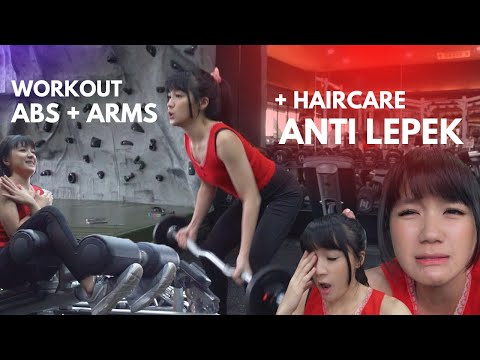 workout + hair care routine biar RAMBUT GAK LEPEK
