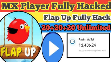 MX Player New Mod Apk || MX Player Redeem Problem Solved || Flap Up Game Unlimited Score ||