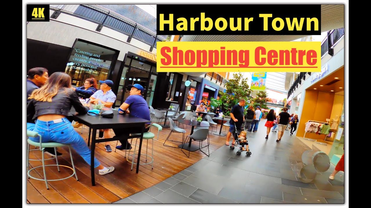 Walking @ Harbour Town  Shopping Centre In Melbourne Australia
