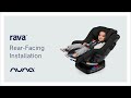 Nuna rava i car seat i rear facing install