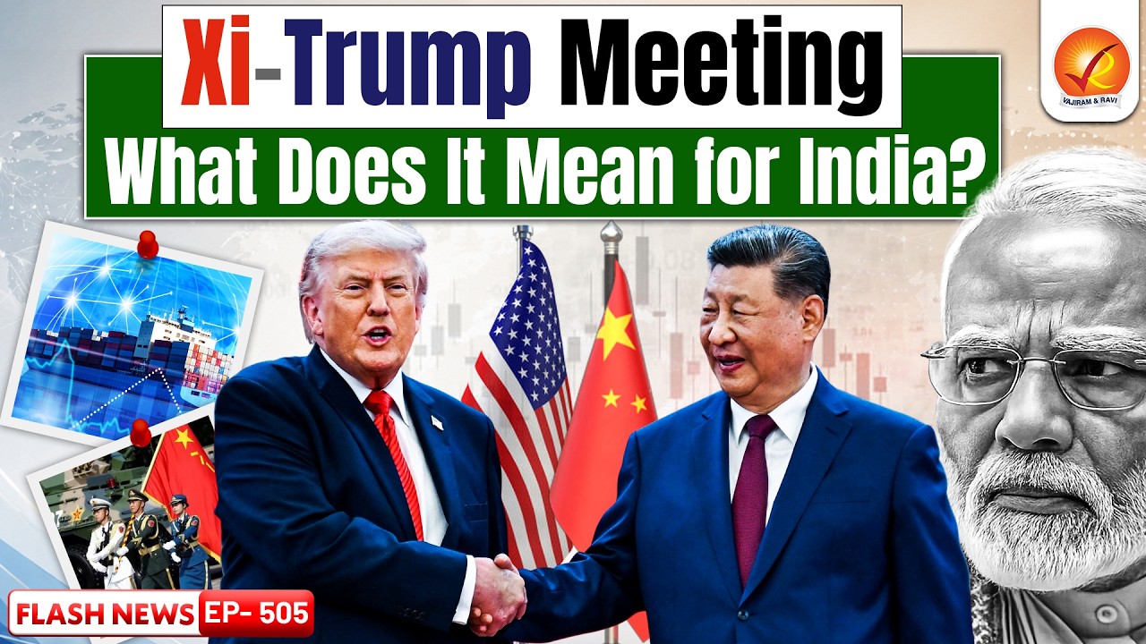 Trump Meets Xi in Beijing — Thucydides Trap, Taiwan Warning & Tariff ...