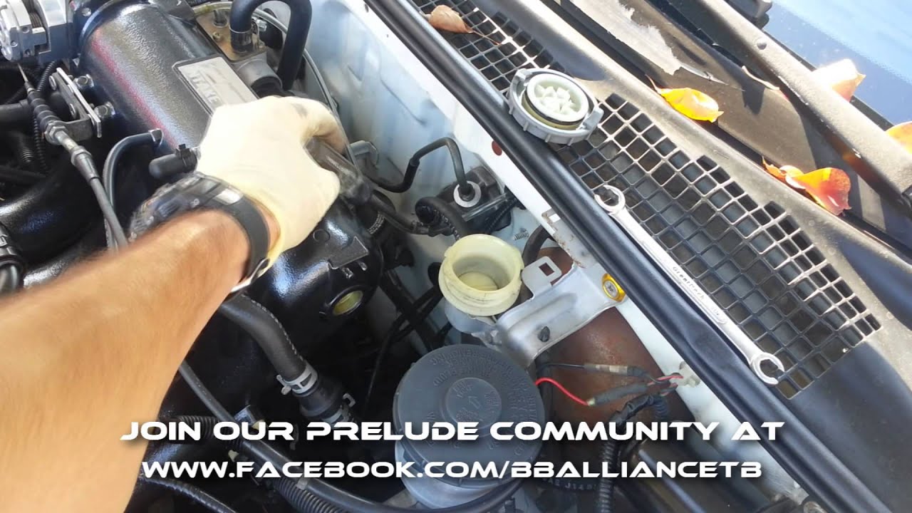 How to bleed clutch master cylinder honda prelude #6