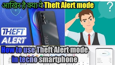 Theft Alert Mode New Update In Tecno Spark 7 And Also Use In Other Smartphone Hios 7.6 New Update 👍