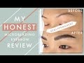 My HONEST Microblading Eyebrow Review | ilikeweylie