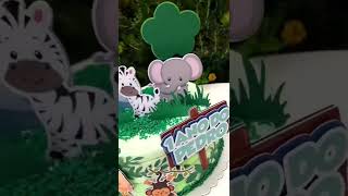 Safari Bolo Em Chantilly