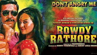 Rowdy Rathore 👌  movie  and facts |Akshay kumar | sonakshi sinha