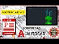 MASTERCLASS #2 Modela desde cero CON AutoCAD y Imprime desde cero paso A PASO