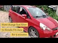 How to change fuel filter FOR 5 MINUTES to Honda Fit/Jazz#hondafit #hondajazz #filter #yevhenmatz