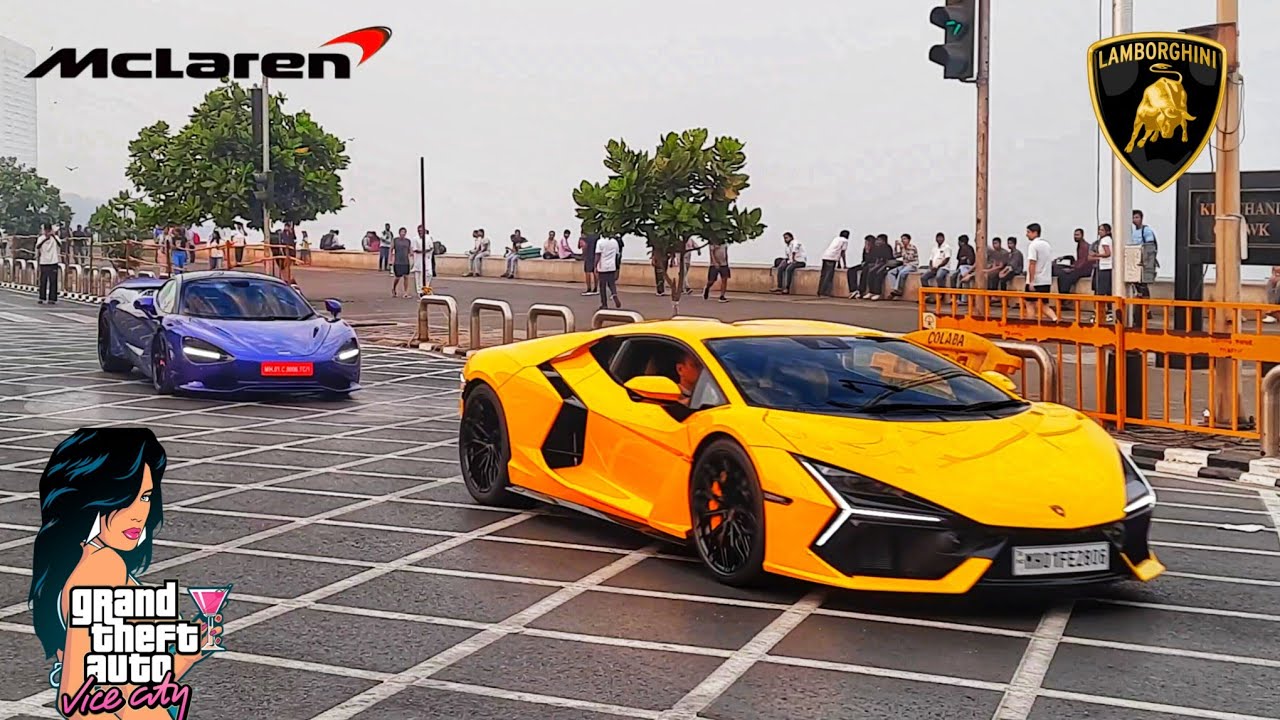 LOUD SUPERCARS OF MUMBAI | India | NEW Mclaren 750S, Lamborghini Revuelto, Audi R8V10+, Ferrari 458I