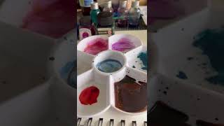 DIY Shimmer Inks #shimmery ink #art #sketchbook #sketch #drawing #ink #diy #diycrafts