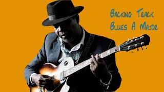 Blues Backing Track A Major A7 D7 E7