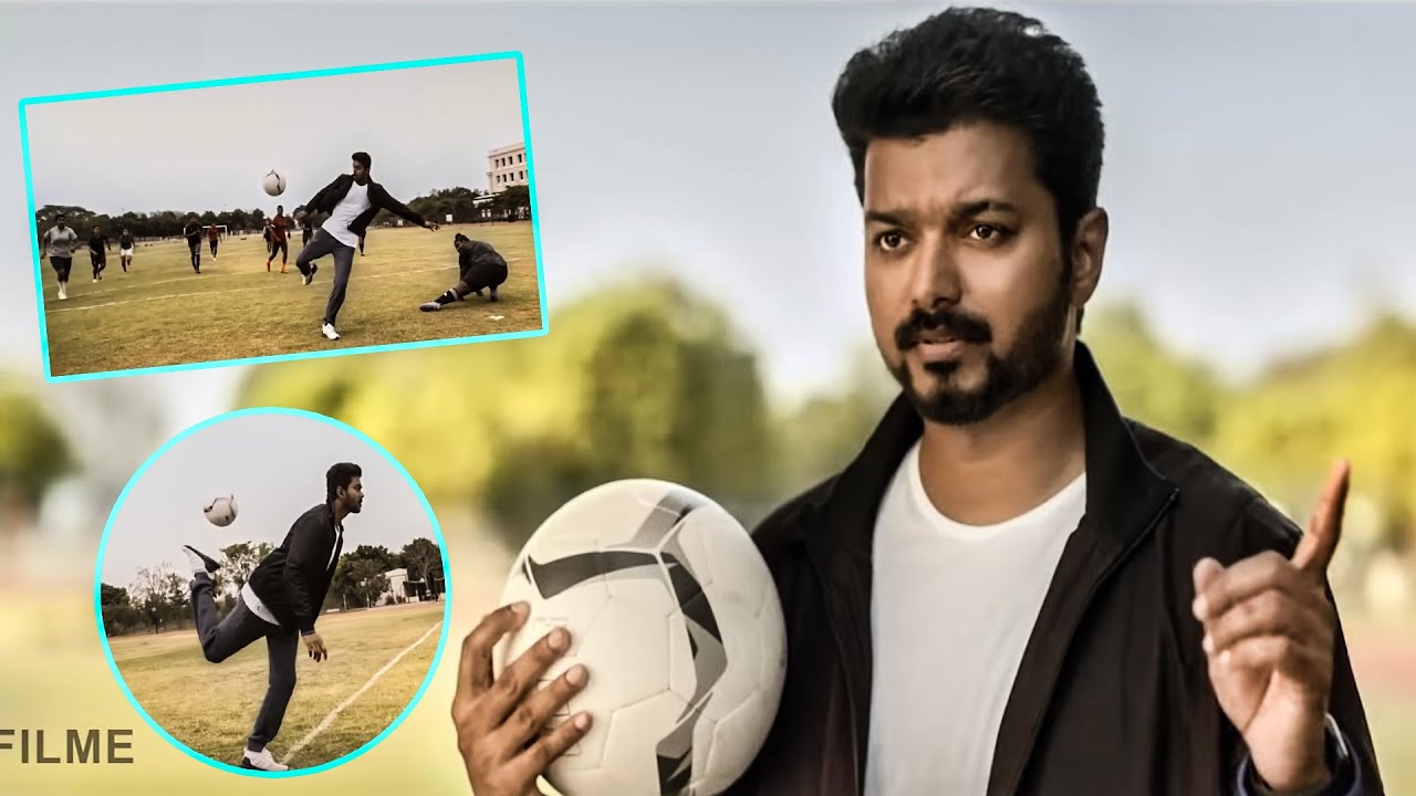 Vijay Thalapathy Best Tollywood Football Match Movie Scene | Telugu Movie Scene | @Filmetelugu