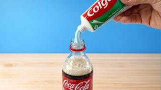 Billions Don’t Know This! Pour Toothpaste into Coca-Cola and See What Happens 😱 screenshot 2