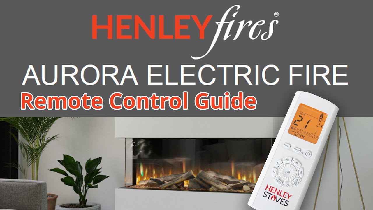 Aurora Electric Fire | Remote Guide