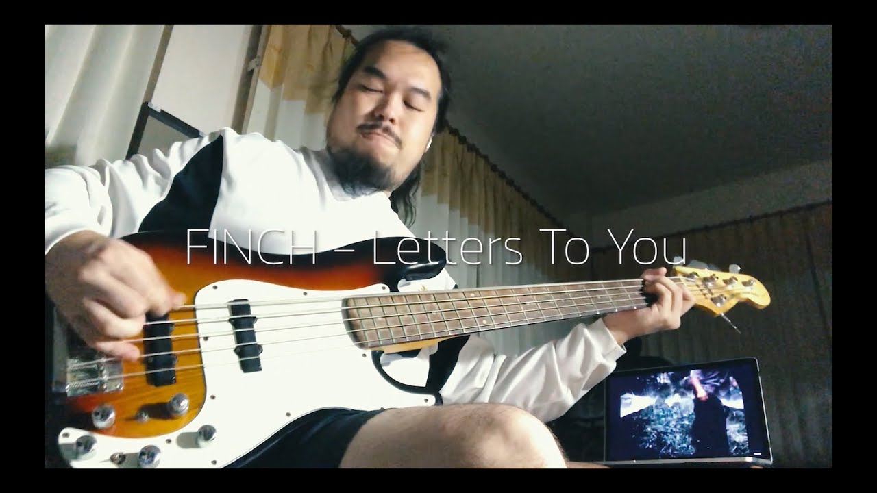 Finch - Letters To You (Bass Cover) - YouTube