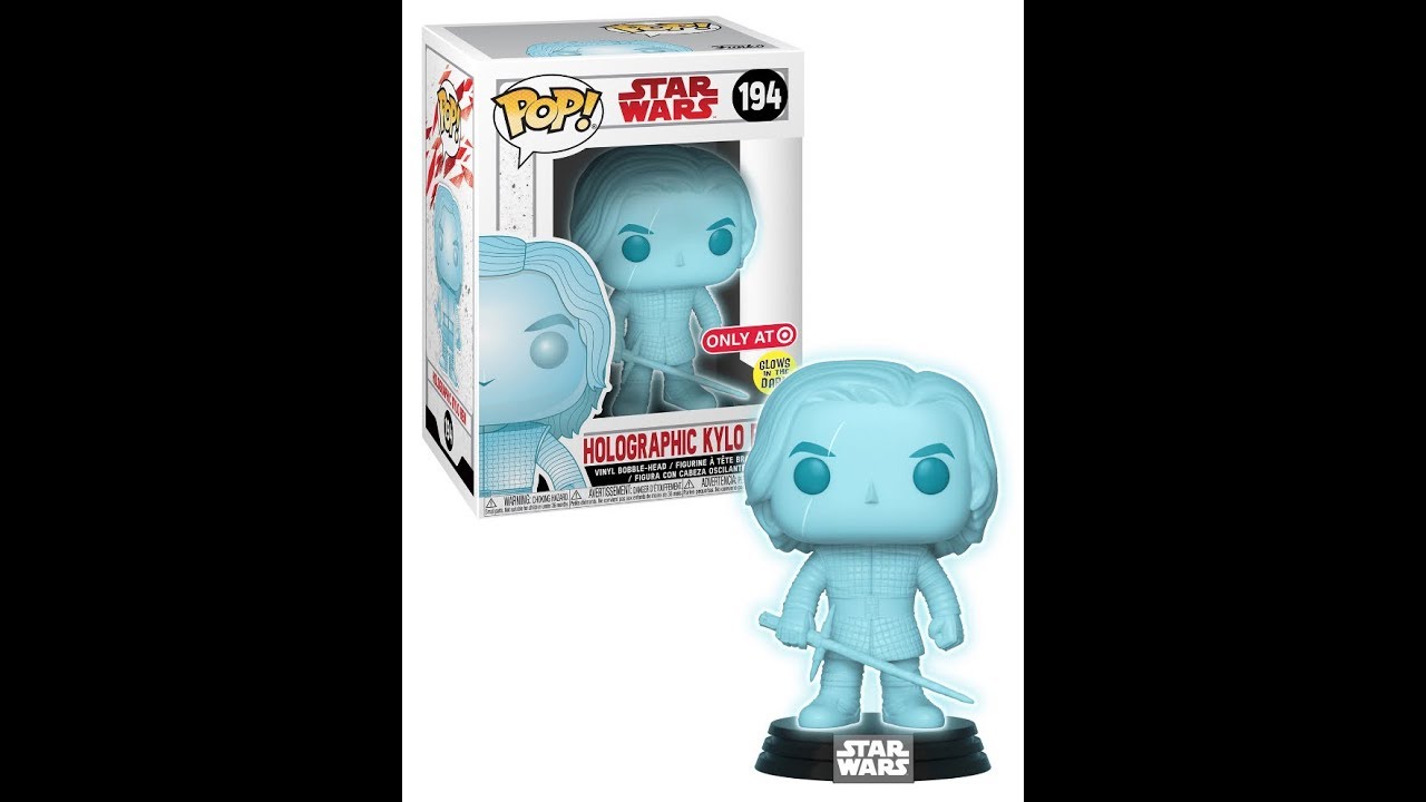 kylo ren holographic pop