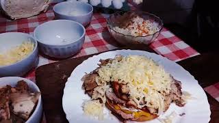 Arepón - uma arte na culinária venezuelana 🥙 #arepon #extrema #comercial #comidalatina 