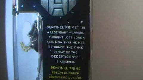 DOTM Sentinel Prime review part 1