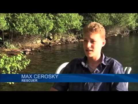Albany teen saves drowning man, 82, in Lake George - YouTube