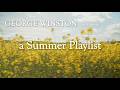 Summer with George Winston | 2 Hours of Warm Solo Piano to Relax, Read and Unwind 🌾☀️