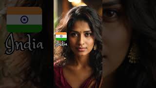 Ai Imagined Mature Ladies from Different Countries🔥 #shorts