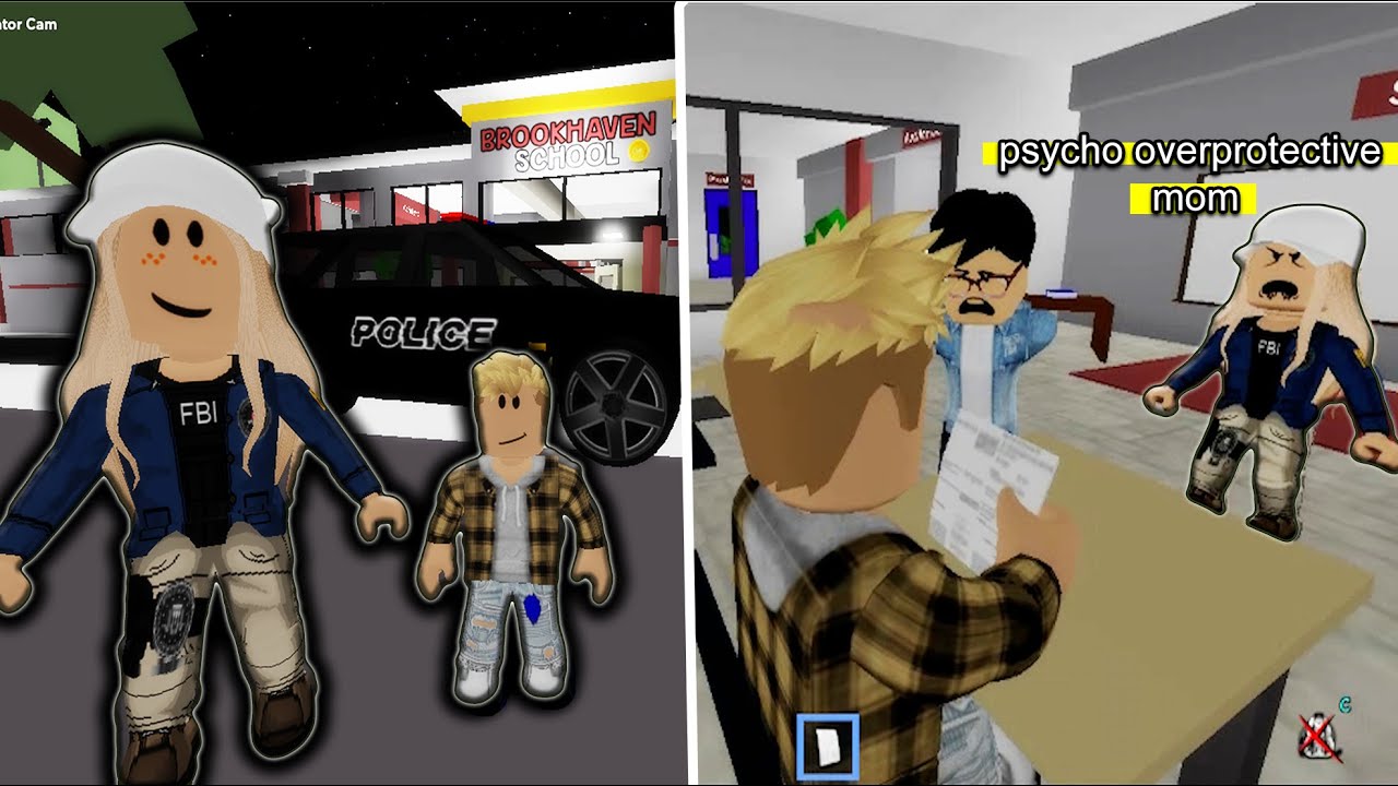 I got adopted by overprotective police officer mom (Brookhaven)