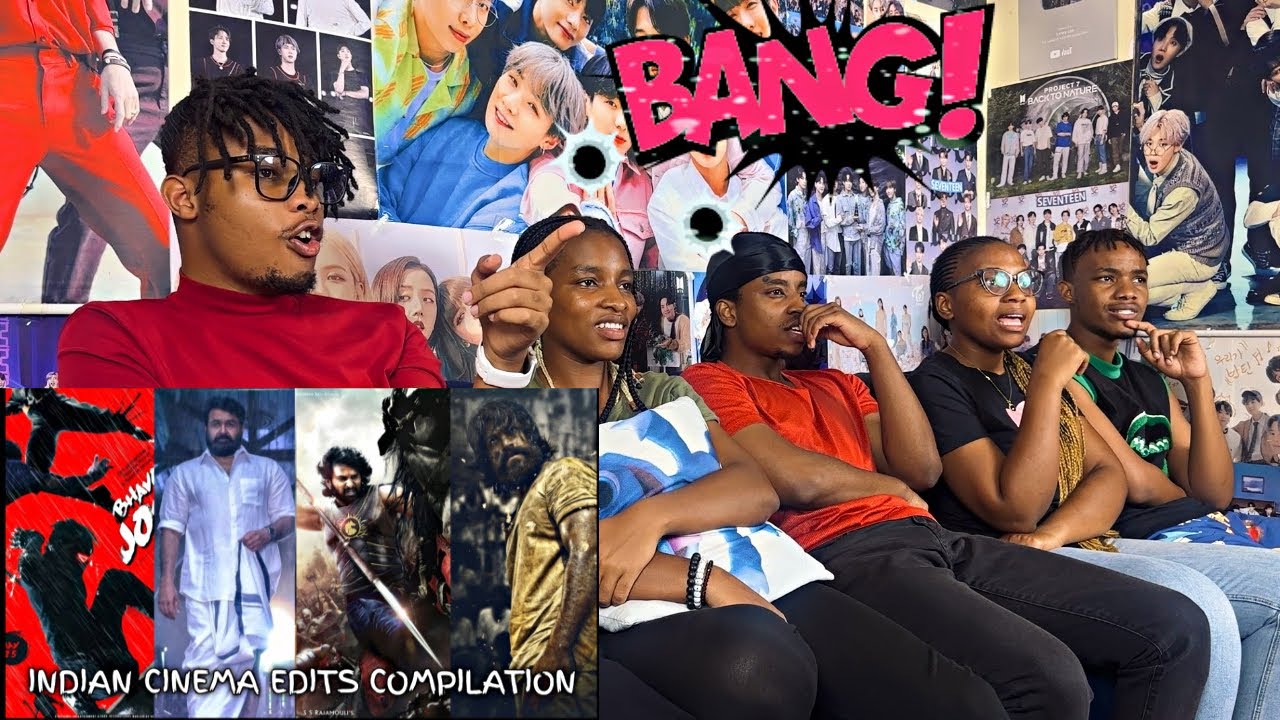 Africans React to Indian Cinema TikTok Edits Compilation [ PART - 2 ] @Africanreactss