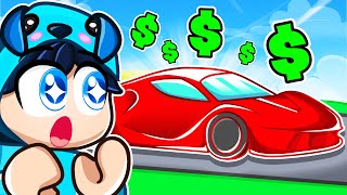 Spending $450,103,867 on the FASTEST CAR in Roblox With Crazy Fan Girl!