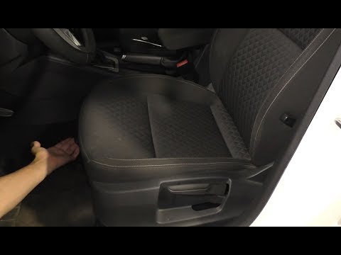 Front Seats Removal - Skoda Octavia MK3