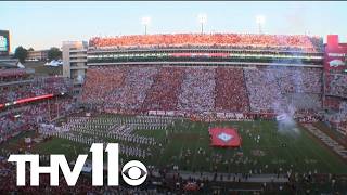 Razorback band grows to nearly 400 members