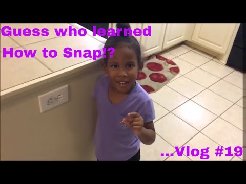 Guess who learned how to snap?! | I still don't have a car! Black Family Vlogs #19