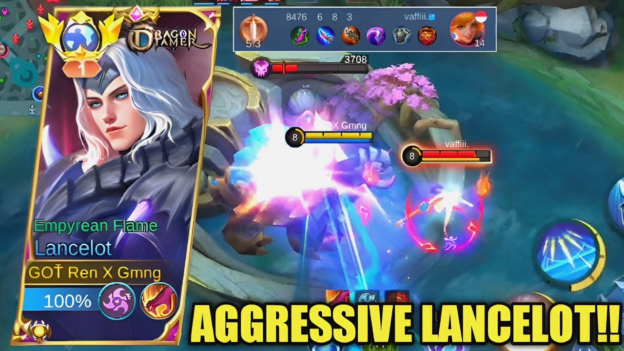 Cara Main Lancelot Lawan Hyper Fanyy!! Aggressive Lancelot🔥 | Perfect ...