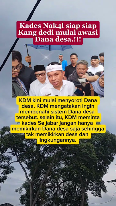 Siap2 para kades N4kal?#shorts #dedimulyadi #kades #viralvideo #trending #fyp #news