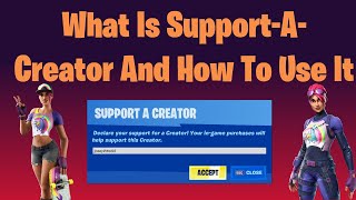 What Is A Support A Creator Code And How To Use It In Fortnite