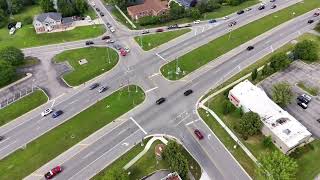 Intersection time-lapse with the Skyrover S1 drone. 