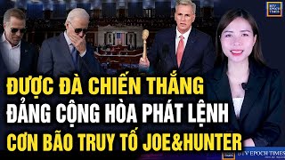 TIN MỚI 29/8: ĐƯỢC ĐÀ CHIẾN THẮNG, ĐẢNG CỘNG HÒA CÙNG TT TRUMP Phát lệnh truy tố JOE và HUNTER