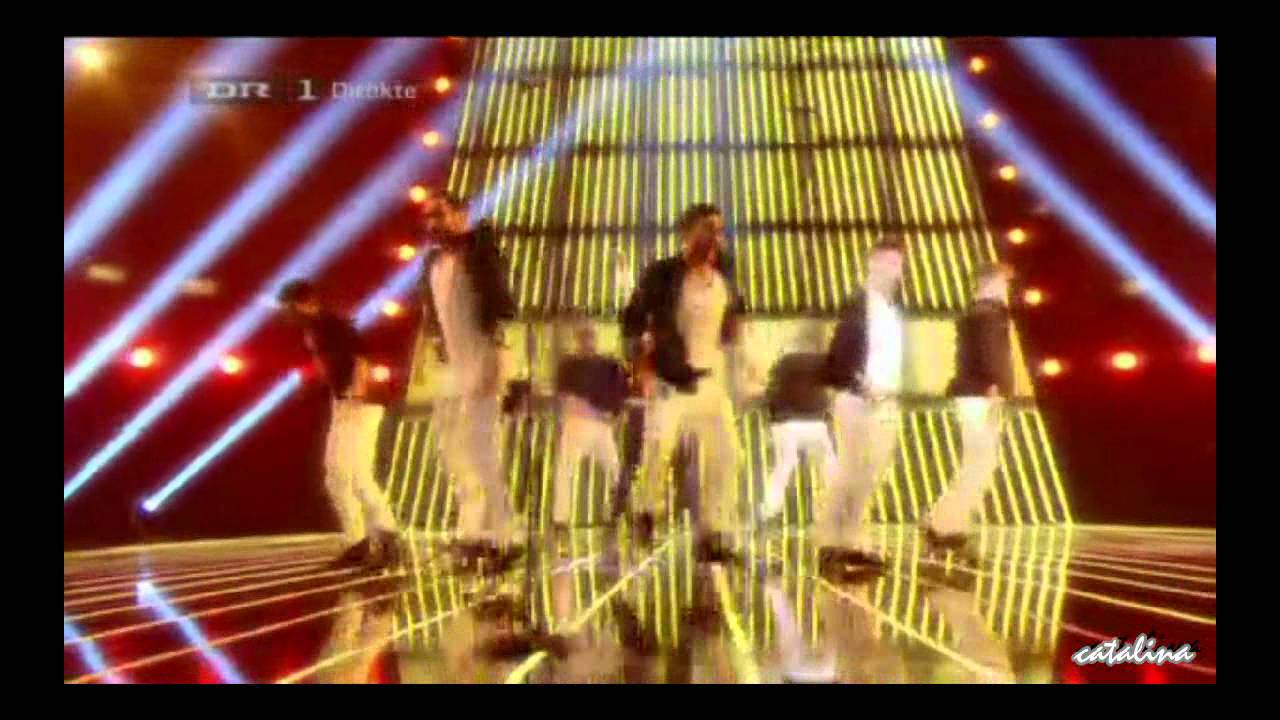 Alexander Rybak appearance at the Grand Prix-finalen in Denmark (21.01.2012)