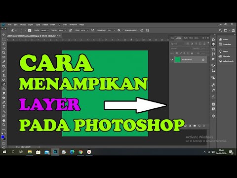 Video: Bagaimanakah saya melihat lapisan dalam Photoshop?