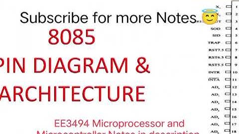 #EE3404 Microprocessor and Microcontroller Notes pdf for 4thsemester  EEE#engineeringnotes
