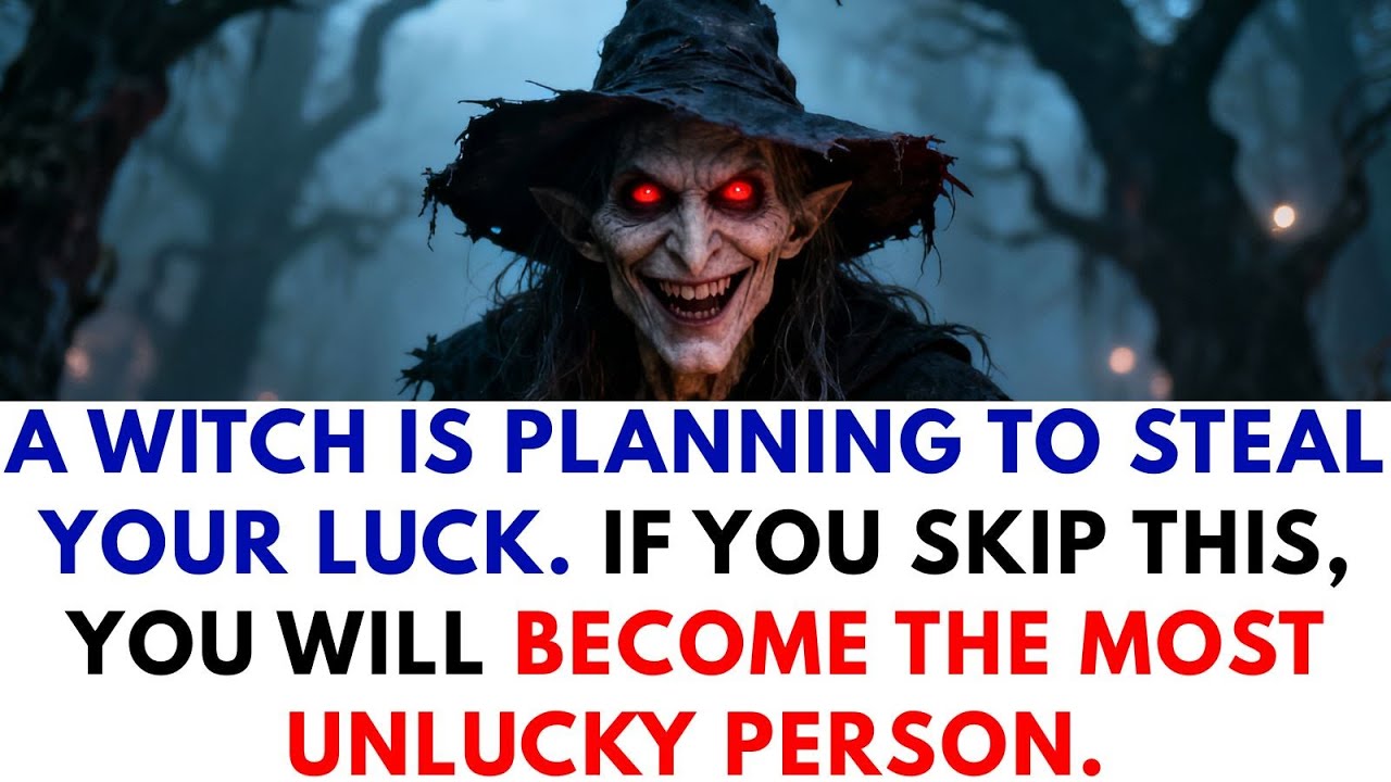 A witch is planning to steal your luck. If you skip this, you will become the most unlucky person.