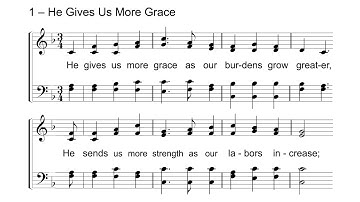 Thumbnail of He Gives Us More Grace