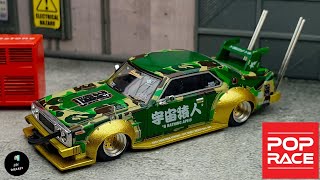 Skyline C210 Bosozoku Style by Pop Race x Bathing Ape | UNBOXING and REVIEW