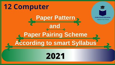 2nd year computer paper pattern 2021