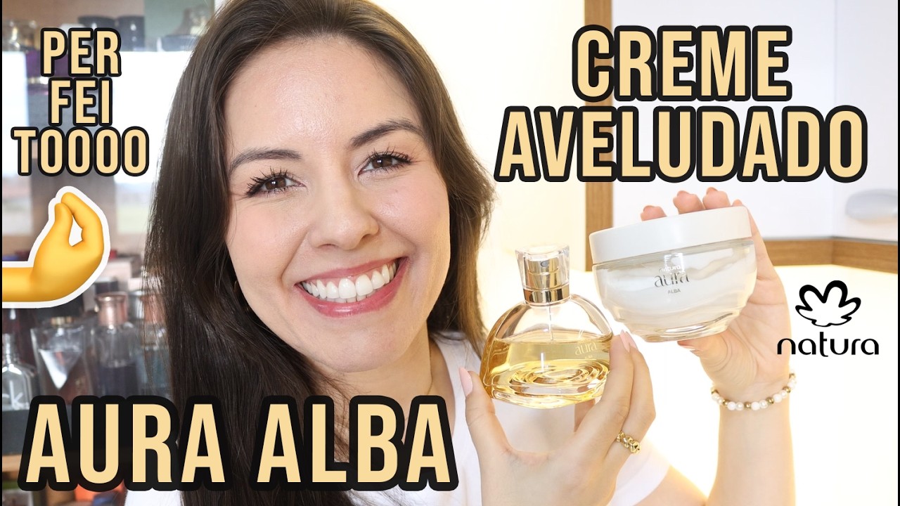 Resenha | CREME AVELUDADO AURA ALBA | MARAVILHOSO! SE VOCÊ GOSTA DE CREME DE POTE EXPERIMENTE ESSE