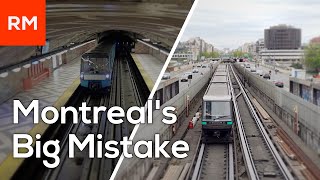 Montreal is Making a Big Mistake | Blue Line Resignalling