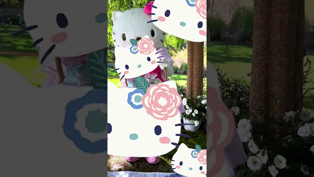 Celebrate Easter with Hello Kitty! 🐰🌷