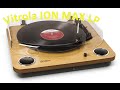 Vitrola toca disco ion max lp review  novo