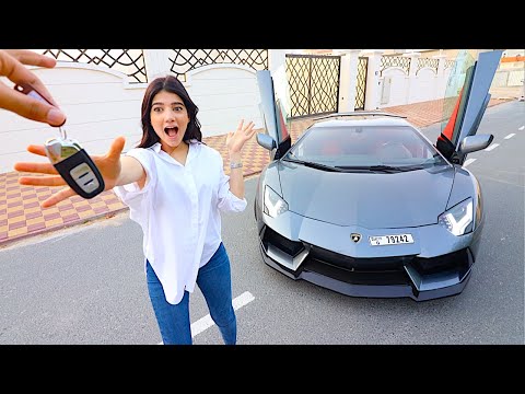 خليت نارين تسوق سيارتي الامبورجيني ندمت