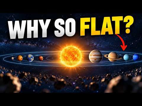 Why Do All 8 Planets Orbit on Almost the Same Plane?