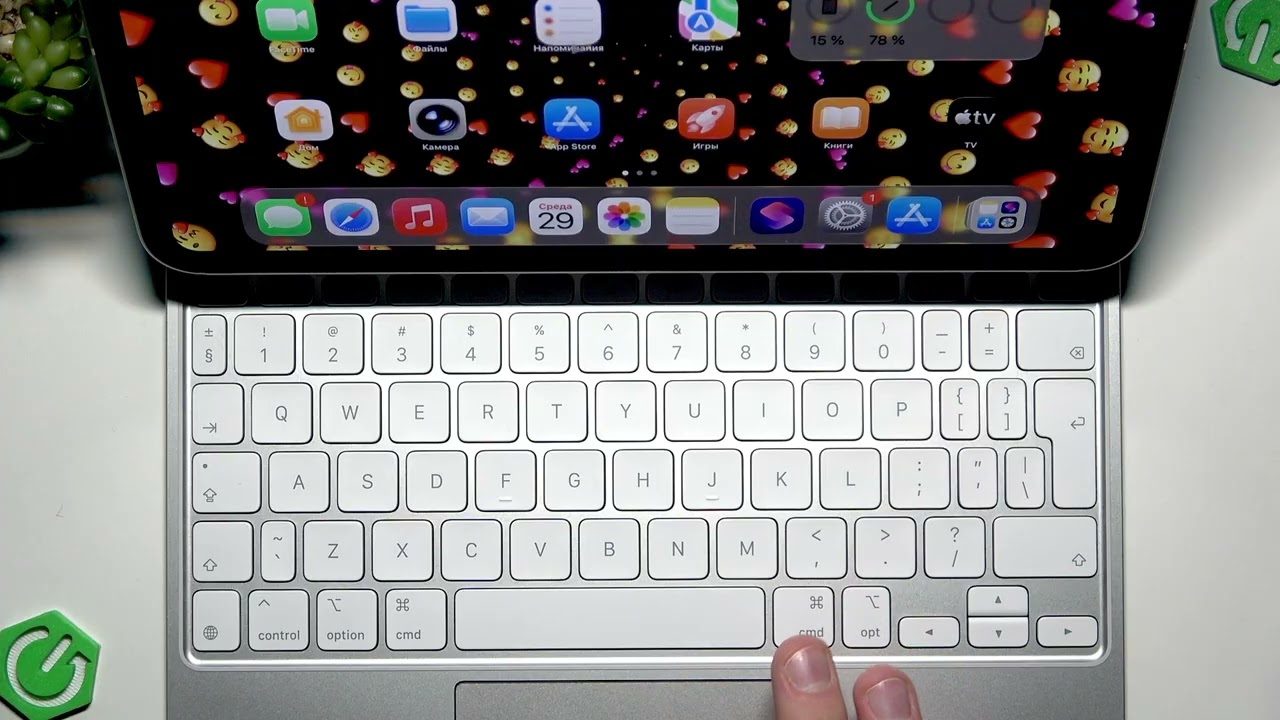 iPad Magic Keyboard 2025 – Все жесты трекпада